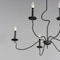 Maxim Lighting Padrona 6-Light Chandelier 27706BO - alternate 2